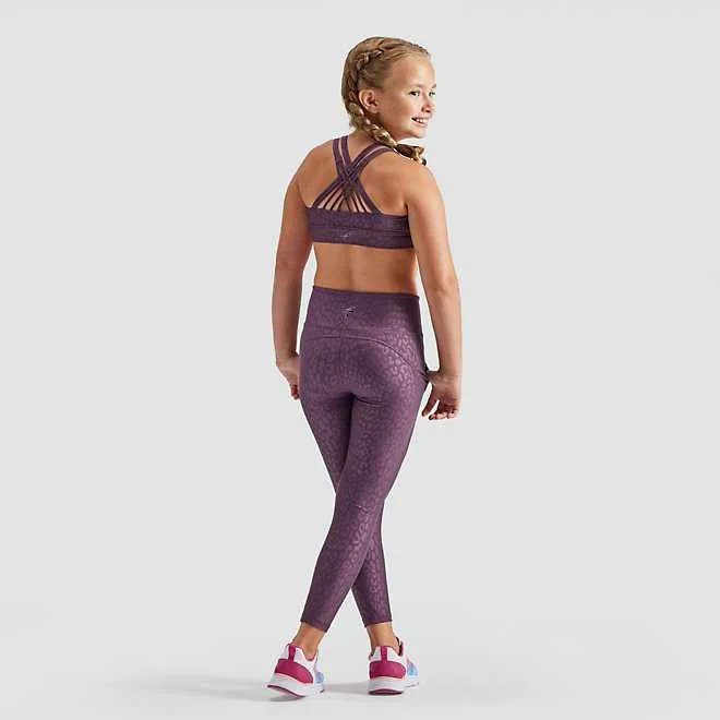 Kids Active Wear Yoga Support Sports Bra Girls Fitness Clothing Bra