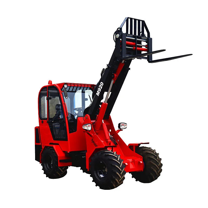 Стальной верблюжий 4x4 лесный мини-фронтальный погрузчик с поворотным механизмом