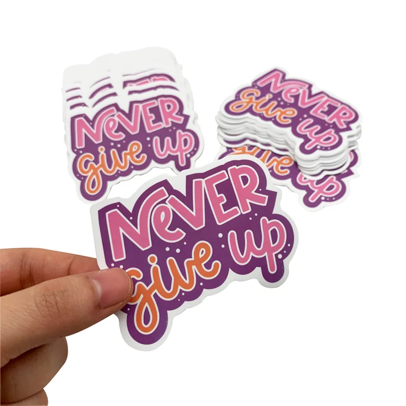 Color-printed PVC Self-adhesive Stickers Personalized Celebrity Cartoon Irregular Shape Model Waterproof Luggage Car Labels