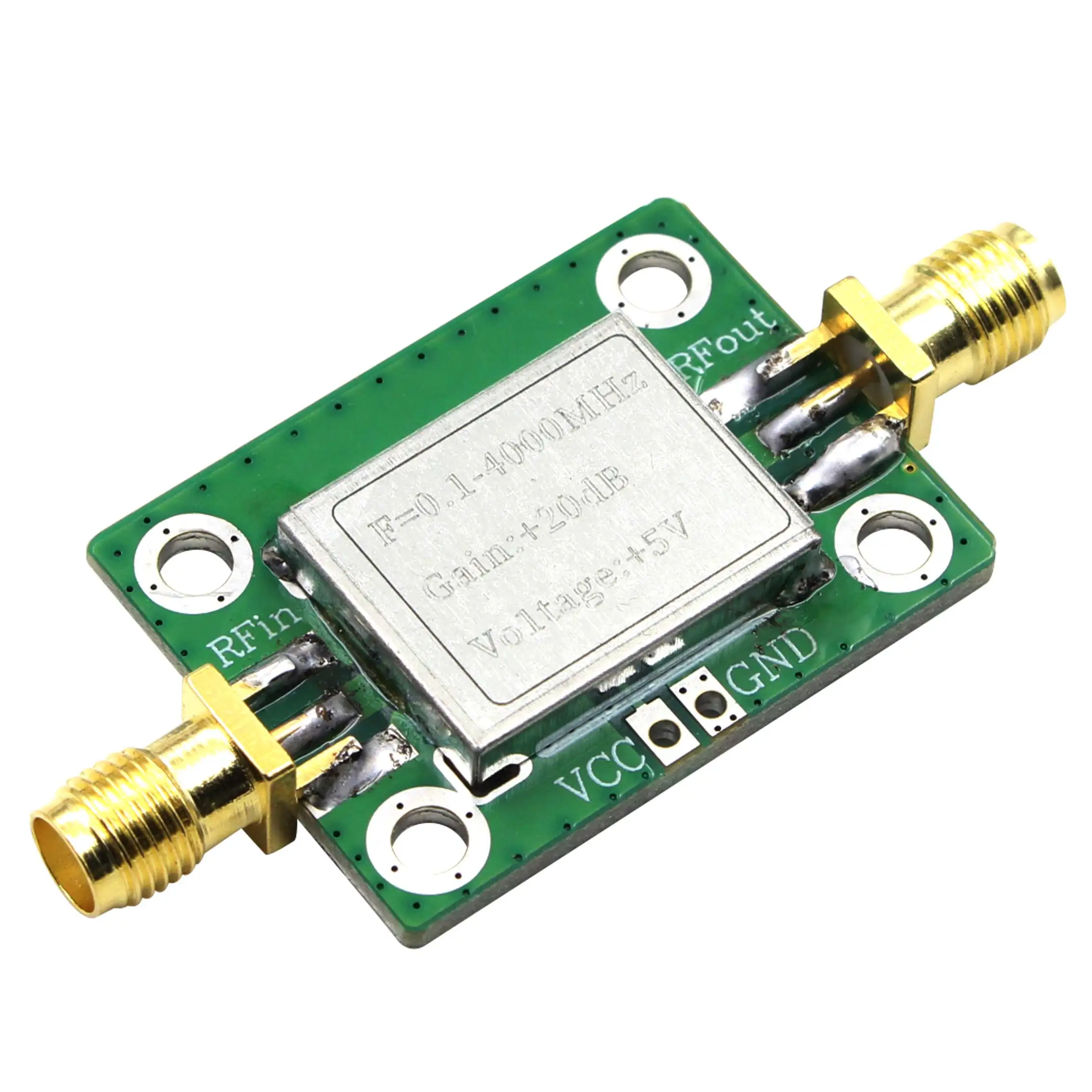 RF Amplifier Board 0.1-6000MHz LNA Broadband Signal Receiver Low Noise Module 