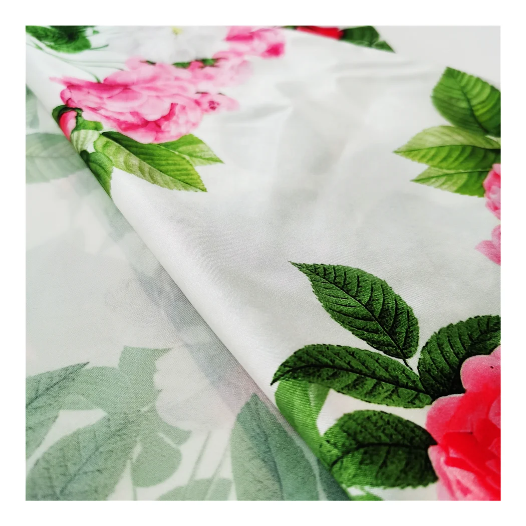 china pattern fabrics waterproof print  digital  polyester poly fabric polyester flower fabric