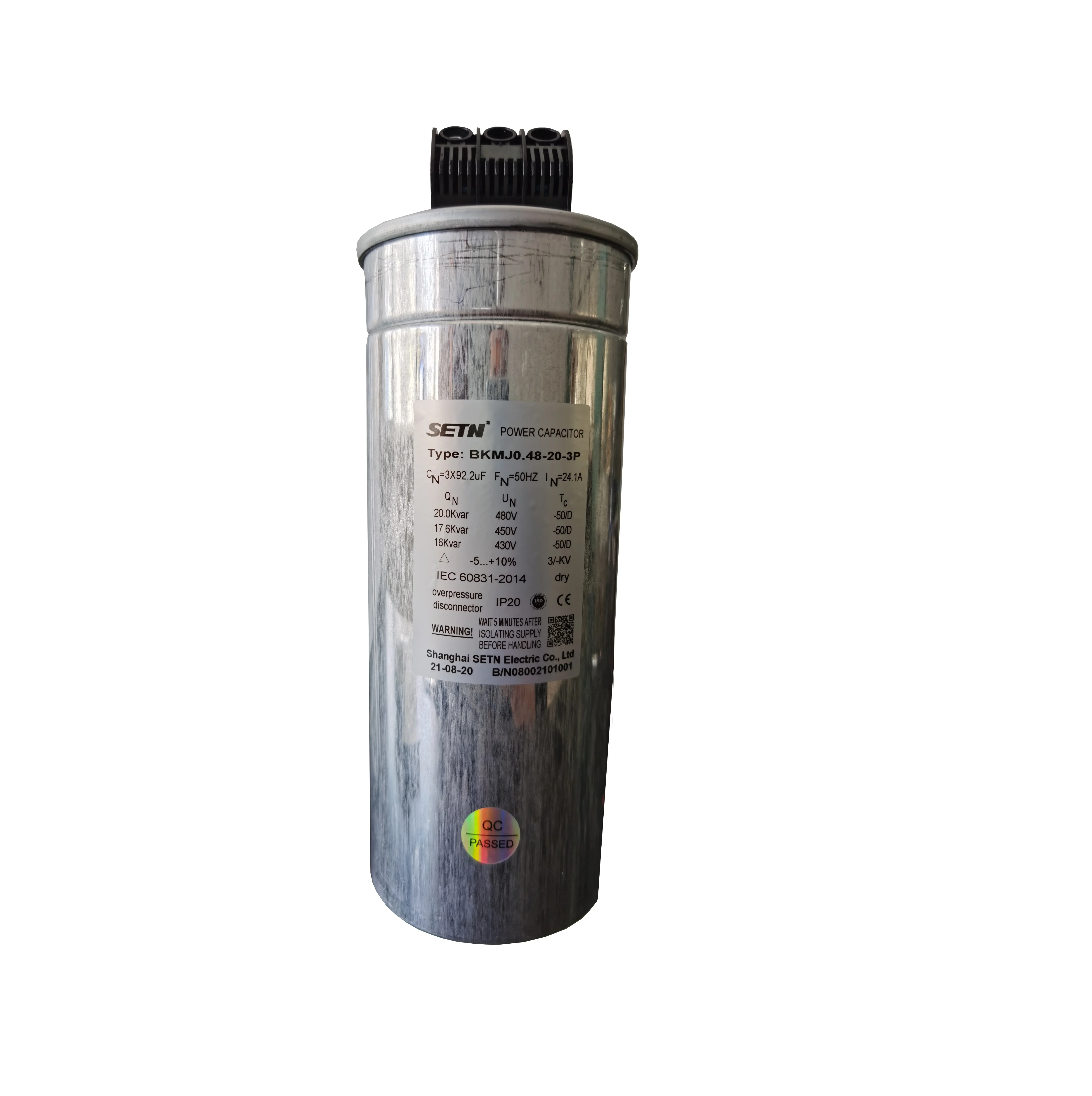 Custom Super Power Factor Correction Price Bank2.5 5 10 20 25 50 100 Kvar Film Ac Capacitor