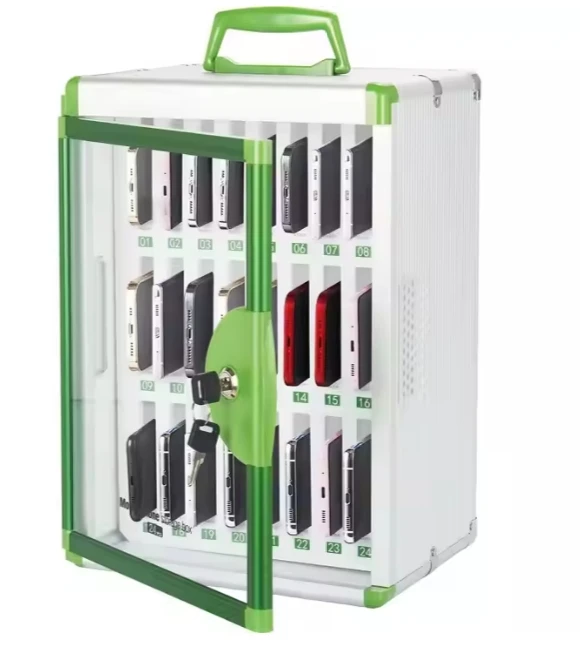 Casier De Rangement 24 Emplacements Téléphones Portable En Alliage Aluminium - Idéal Classe Et Examens
