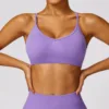 soutien-gorge violet