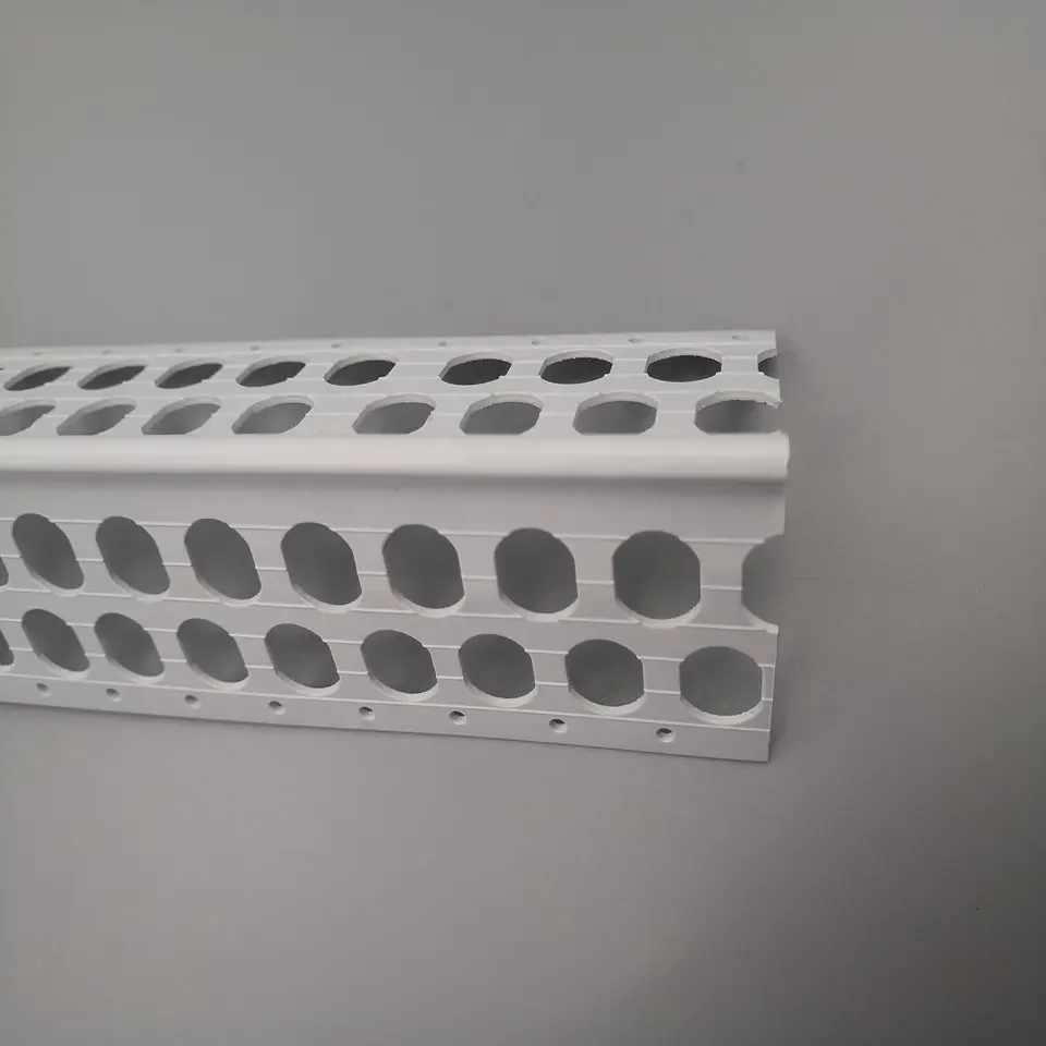 Custom Plastic Extrusion Profile Wall Corner Guard PVC Corner Trim Angle Edge Corner Bead