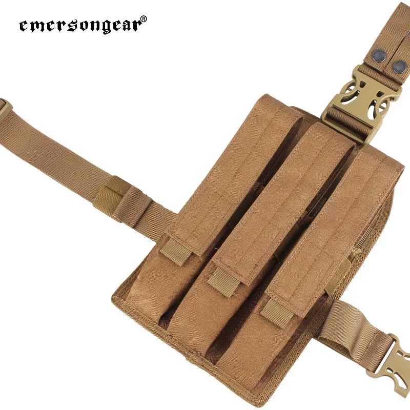 emersongear em6055 modular rife leg panel pouch tactical molle