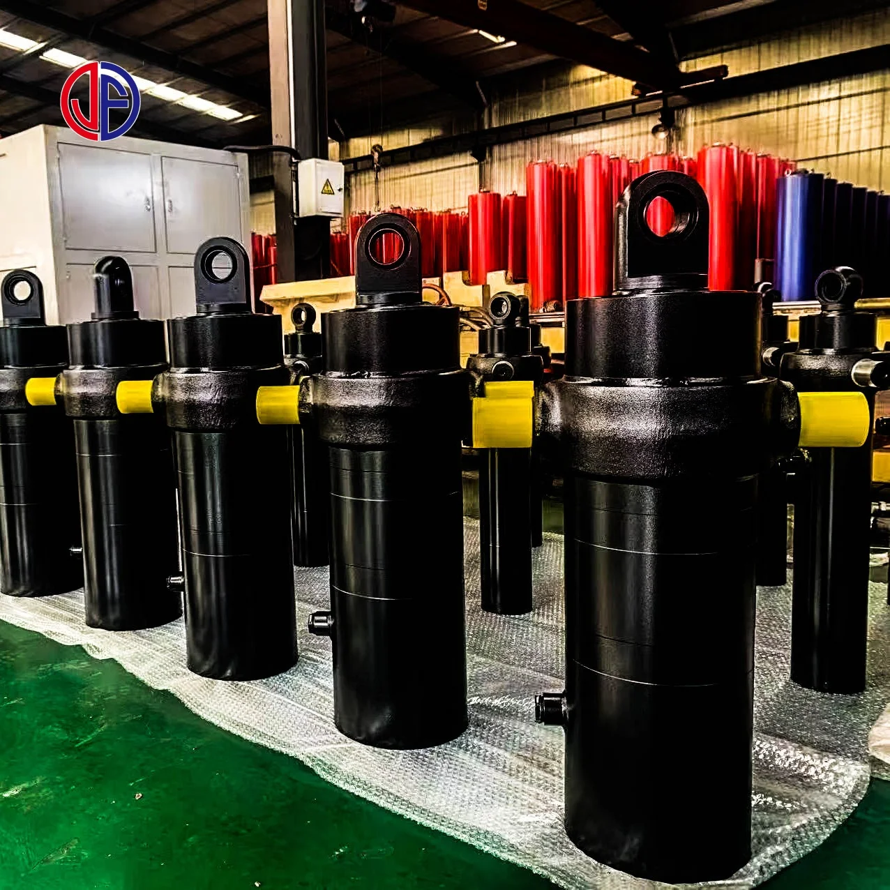 JunFu Manufacture Hydraulic Cylinders Telescopic Under Low Rider Hydraulic Cylinder for Truck Trailer