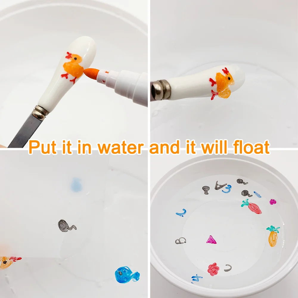 Magical Water Painting Pen Floating Ink Pens Set Erasable Whiteboard