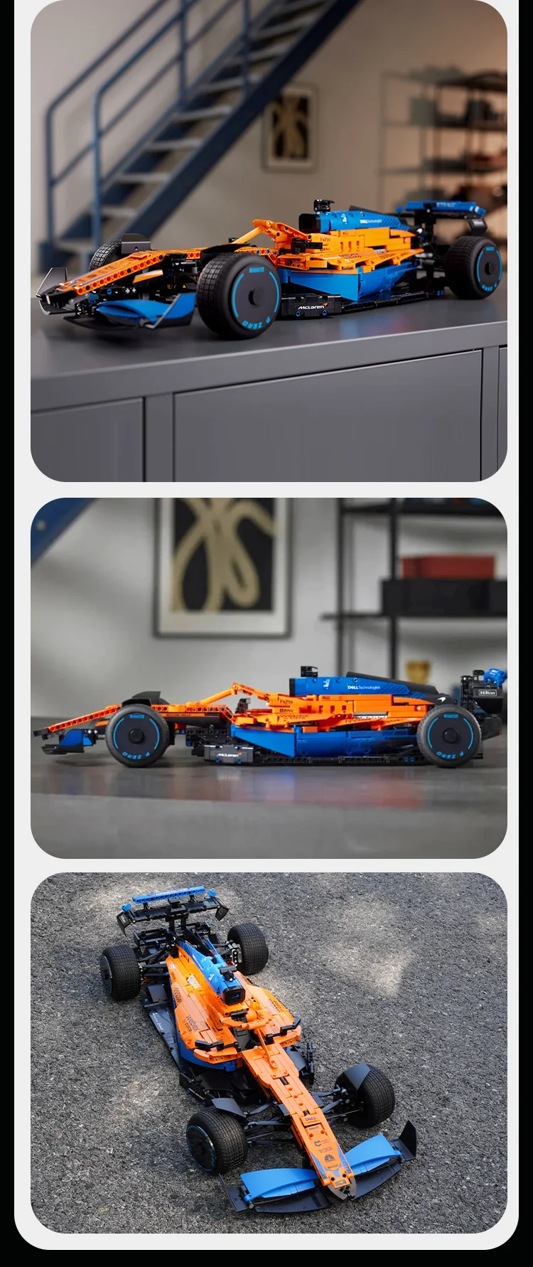 Wholesale Mclarens F1 Formula One 1 Race Car Model Building Kit Block ...