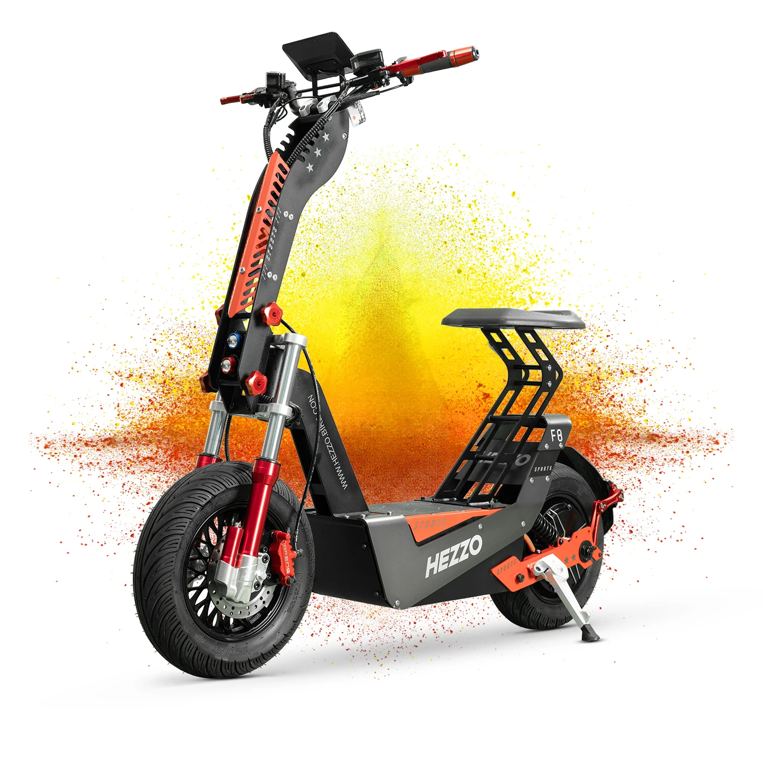 HEZZO F8 Electric Off Road Scooter, 8000W Motor, 72V Battery