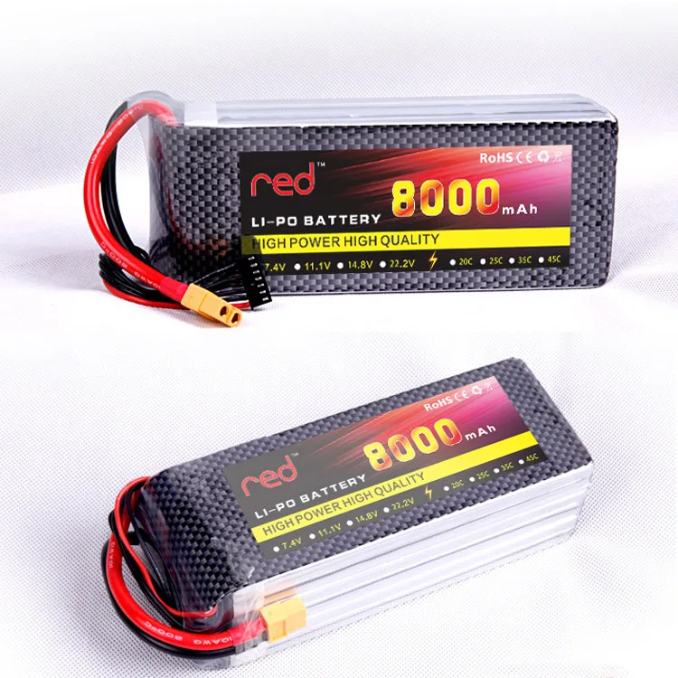 3s Lipo Battery 35C 8000 2200mAh 11.1V Lipo Battery with Dean