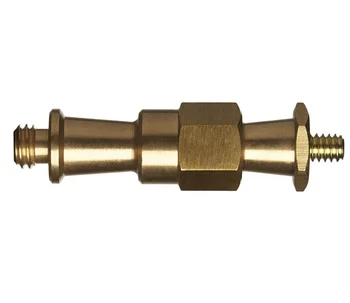 brass turning milling service custom Large double end stud adapter for Photographic camera