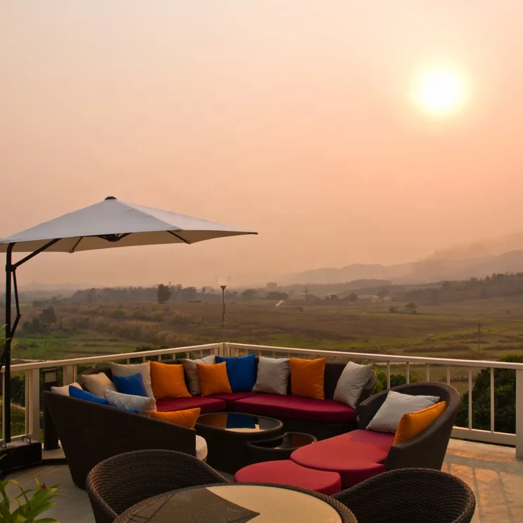 Sunnova 5 лет гарантии 100% раствор окрашенная Акриловая ткань для уличной мебели