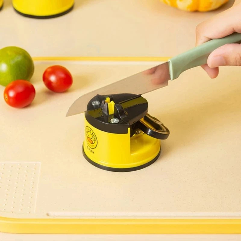 Suction Cup Knife Sharpener Kitchen Knife Sharpener Cutter Whetstone 