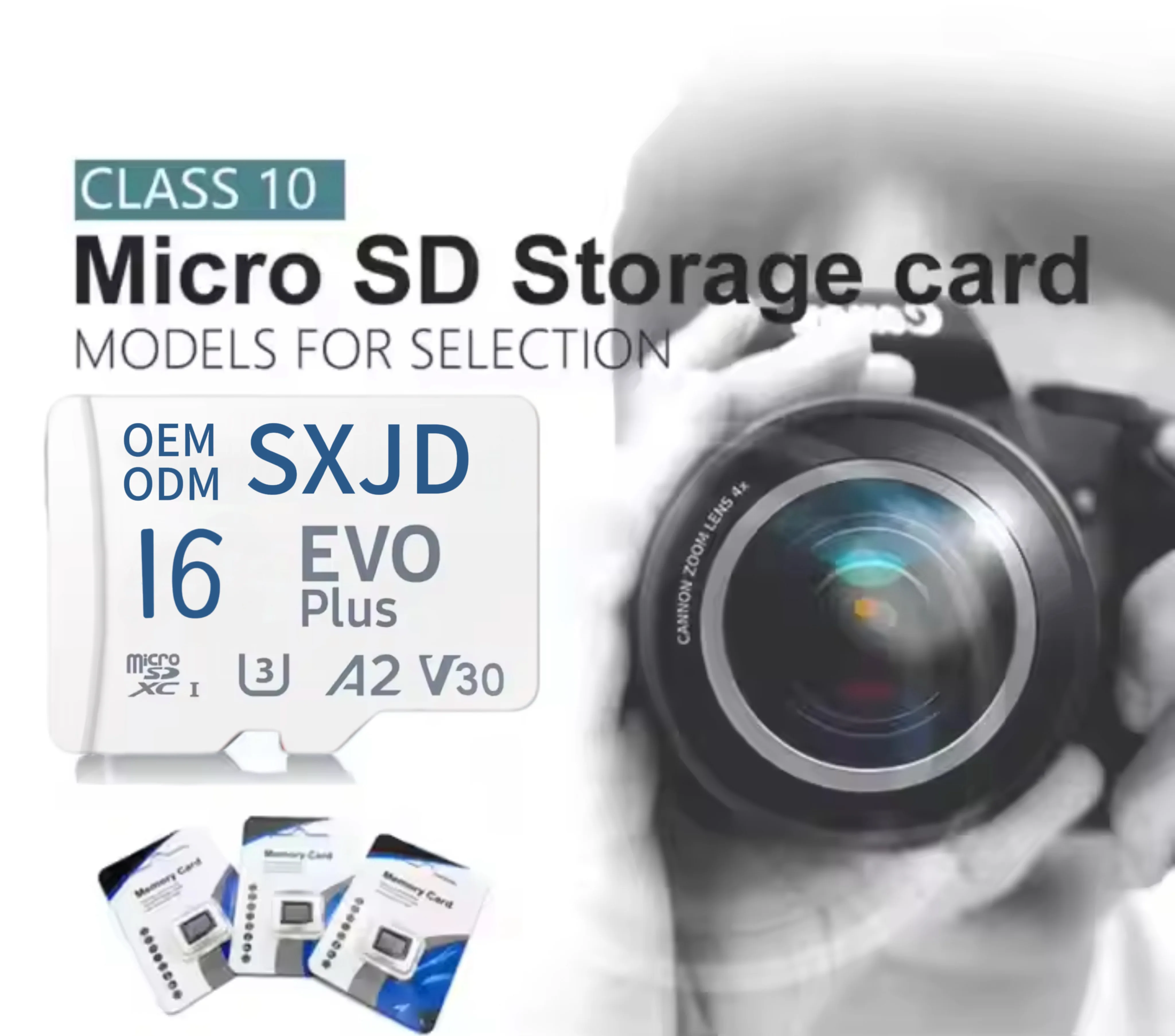 Factory High-Speed Micro TF/SD Card 32GB 1TB Class 10 U3 128GB Phone Memory Card 256GB for Wii PS Vita 32GB 1TB Scan Disk for