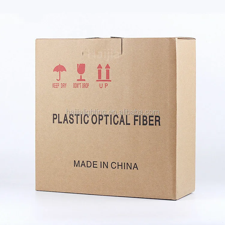 Zhongshan Factory Good Light Conduction Transparency Smooth Plastic Optical Fiber Roll for Lighting