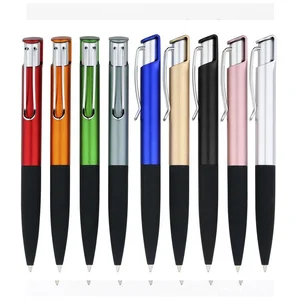 Advertising Gifts Promotional Premium Multi Function Touch Screen Stylus Ball Pens with Mobile Phone Holder Pens Logo Pen Round
