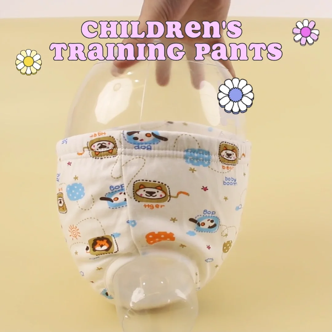 Babyshow Waterproof Reusable Cotton Baby Training Pants Infant Shorts