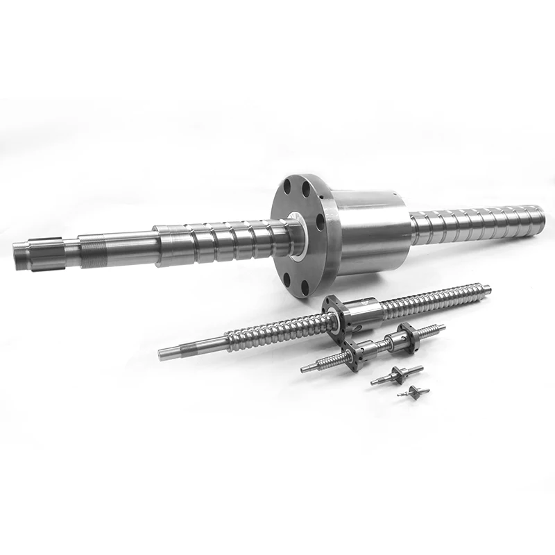 China Domestic Replace KSS Precision Ballscrew 10mm 10x2 10x3 10x4 Ground 1002 1003 1004 Corrosion Resistant Ball Screw