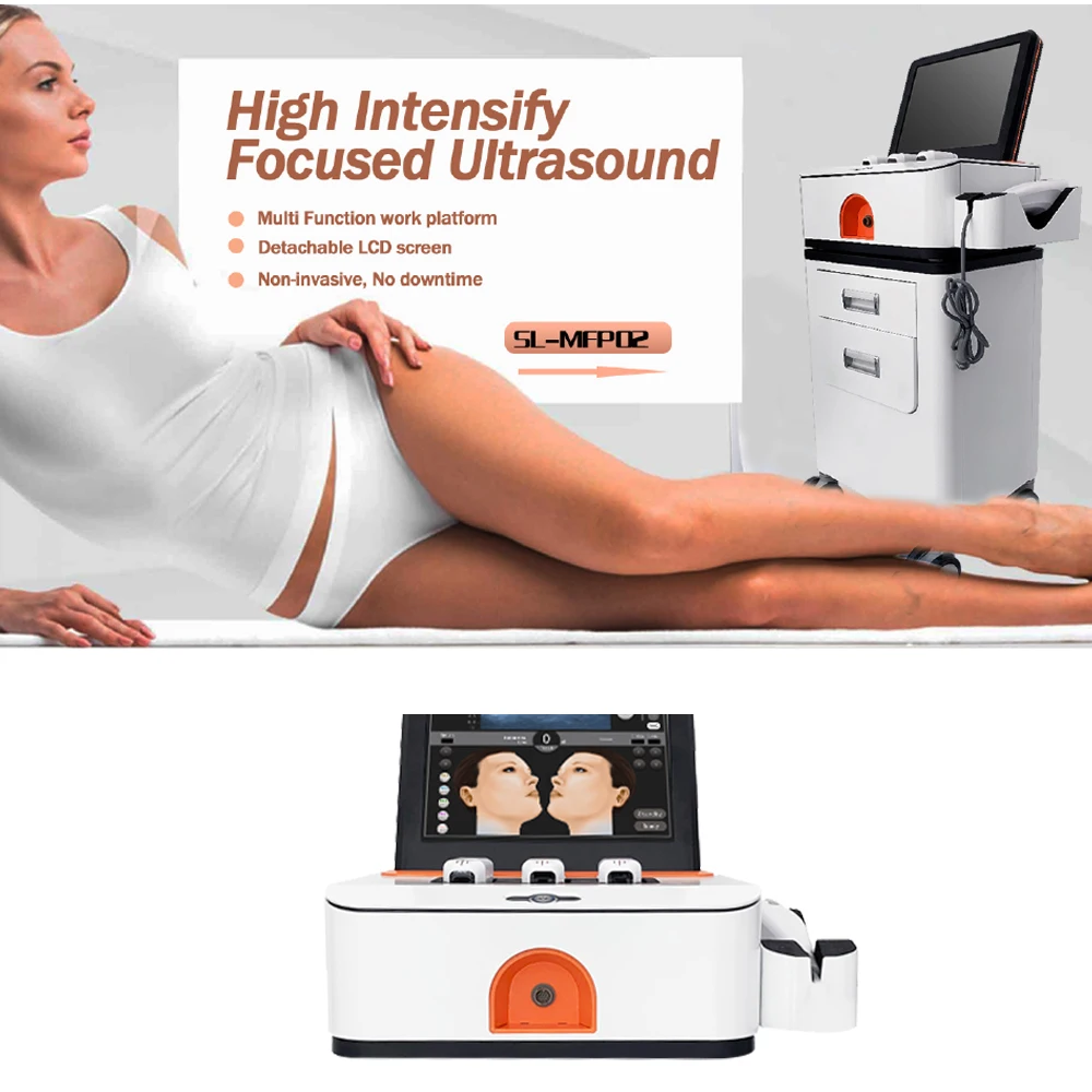 Portable Home 4D HIFU Machine Face Lift and Vaginal Tightening Wrinkle Remover Face Tightening Slim Device
