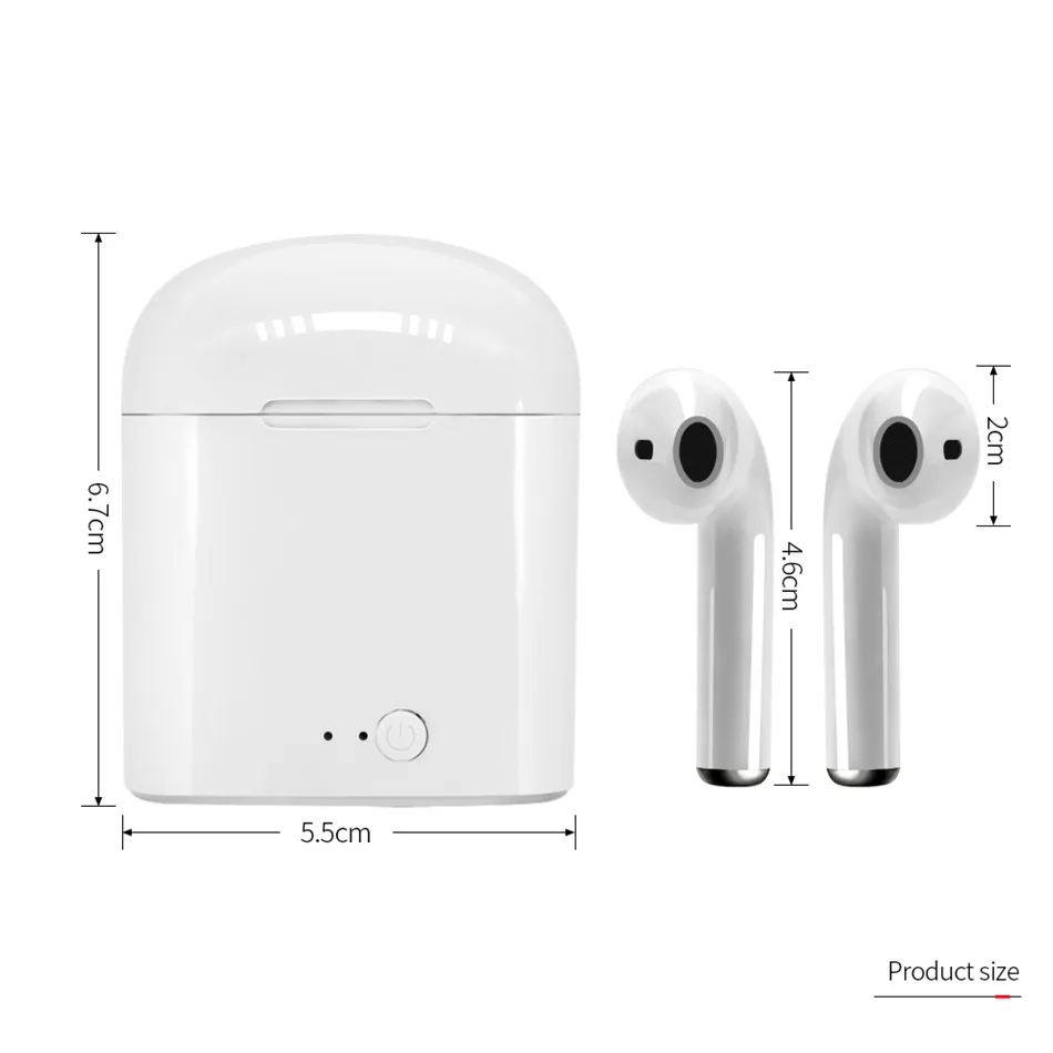 I7s Tws Earbuds Truely New Product Tws Earbuds Portable Earphone Stereo Earbuds I7s - ANKUX.COM