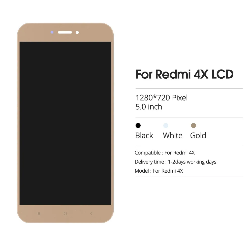 Mobile Phone touch screen For Redmi 4X force LCD Screens Display factory price For Redmi 4X force LCD Screen Display