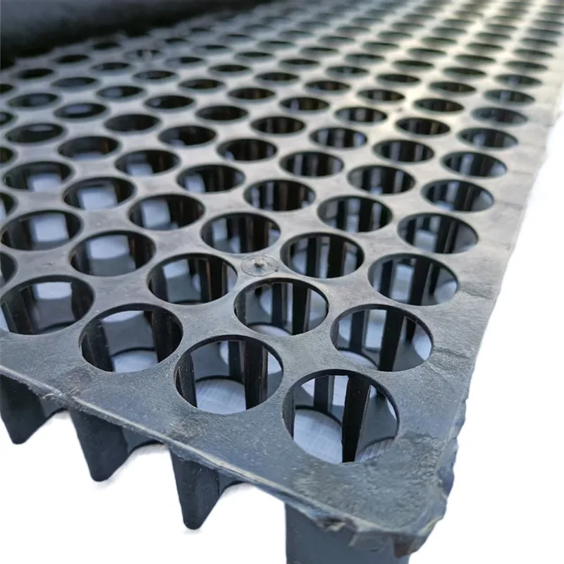 Artificial Turf Water Filter Mat Landscape Greening HDPE Drainage Board Planting Drainage Tray Roof Garden Plastic Grass Grid