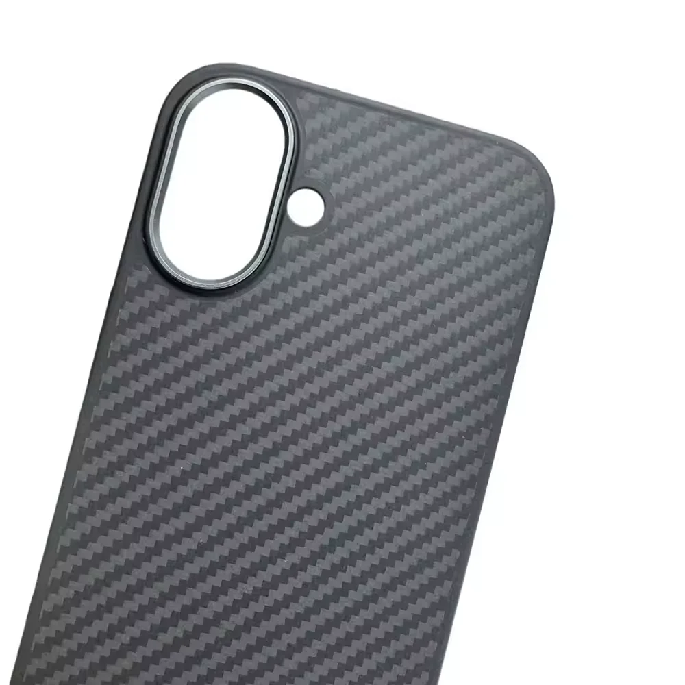 Utral Thin Skin Soft Real Carbon Fiber Shockproof Case For Iphone 16 15 14 13 12 Plus Pro Max