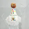 Cappello con bavaglino da orsetto