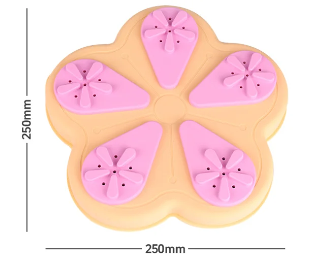 Flower Pattern Custom Pet Dog Puzzle Snack Toy Toys for Dogs