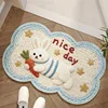 Sally hemp rubber sole - woolen oddly shaped rabbit