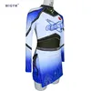 blue and white