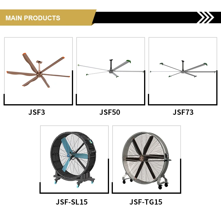 9.8ft Industrial Large Fan Suitable For 3m Hvls Ceiling Fans In