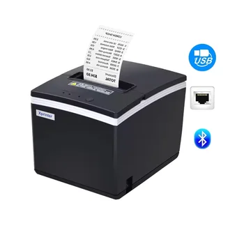 portable thermal printer bluetooth thermal printer 80mm thermal printer for Cash register POS system ticket print