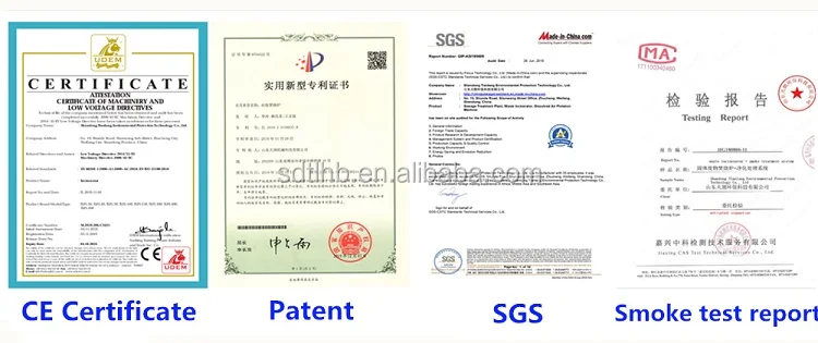 Best Price Incinerator for Sludge Waste Oil with High Quality