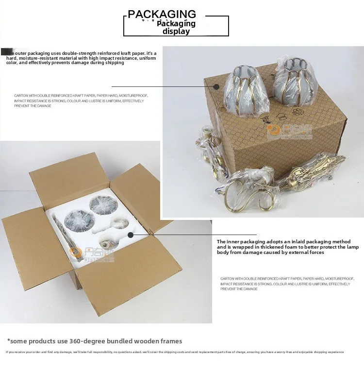 Packaging & shipping specifications