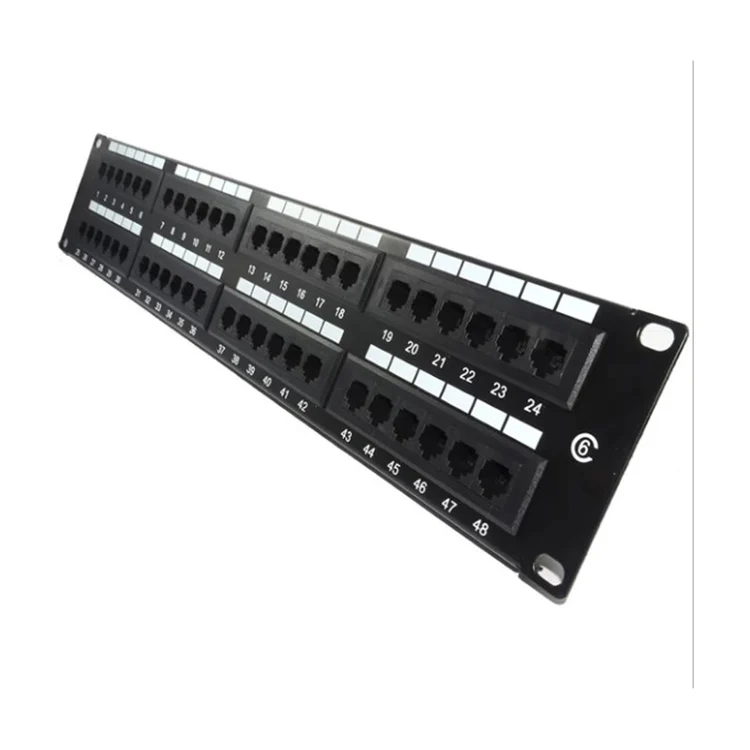Панель Распределительного модуля Cat 6/6A UTP 2U 48