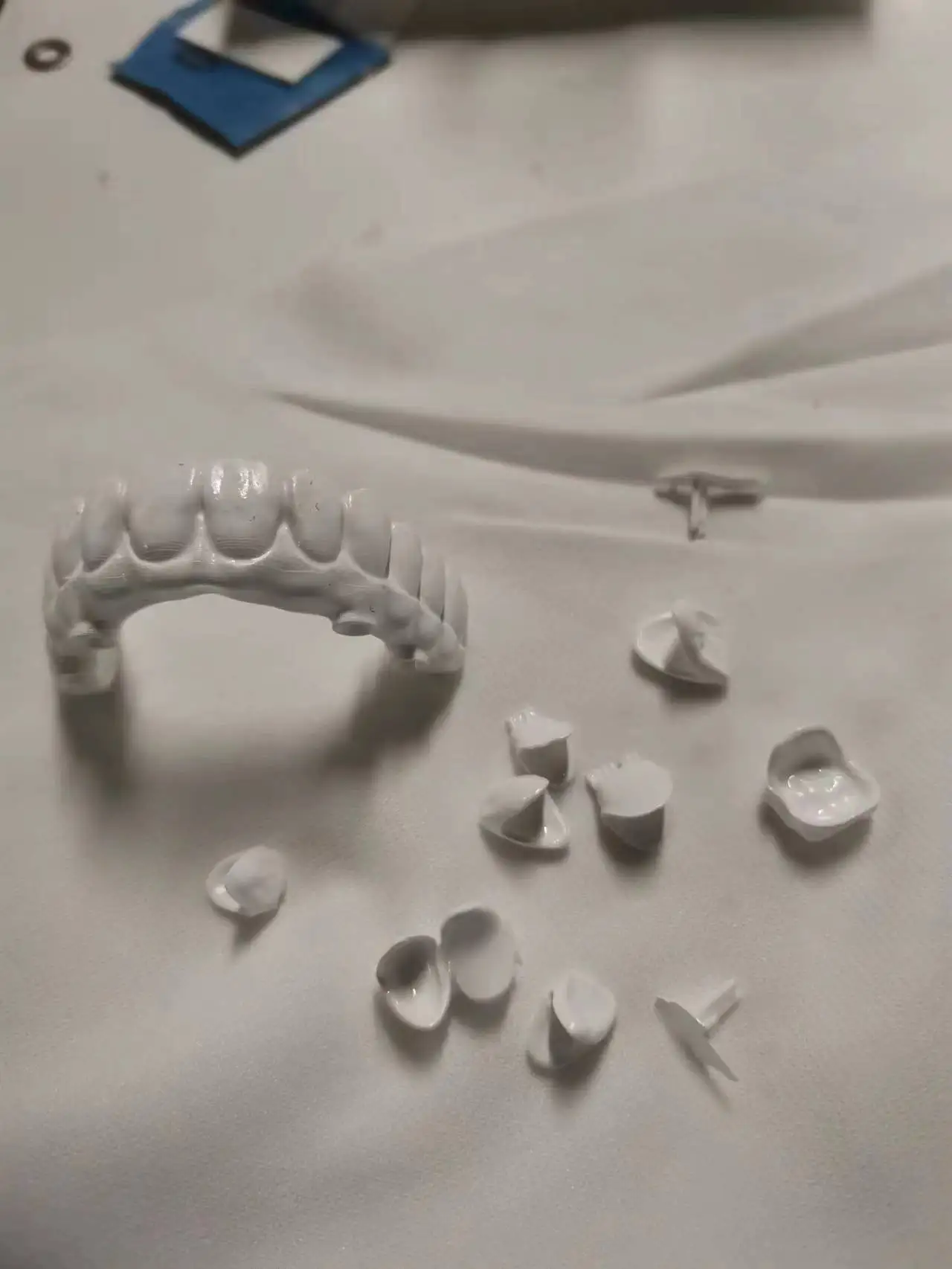 2k Topdown Dlp 3d Printer For Dental Ceramic Slurry Alumina Zirconia