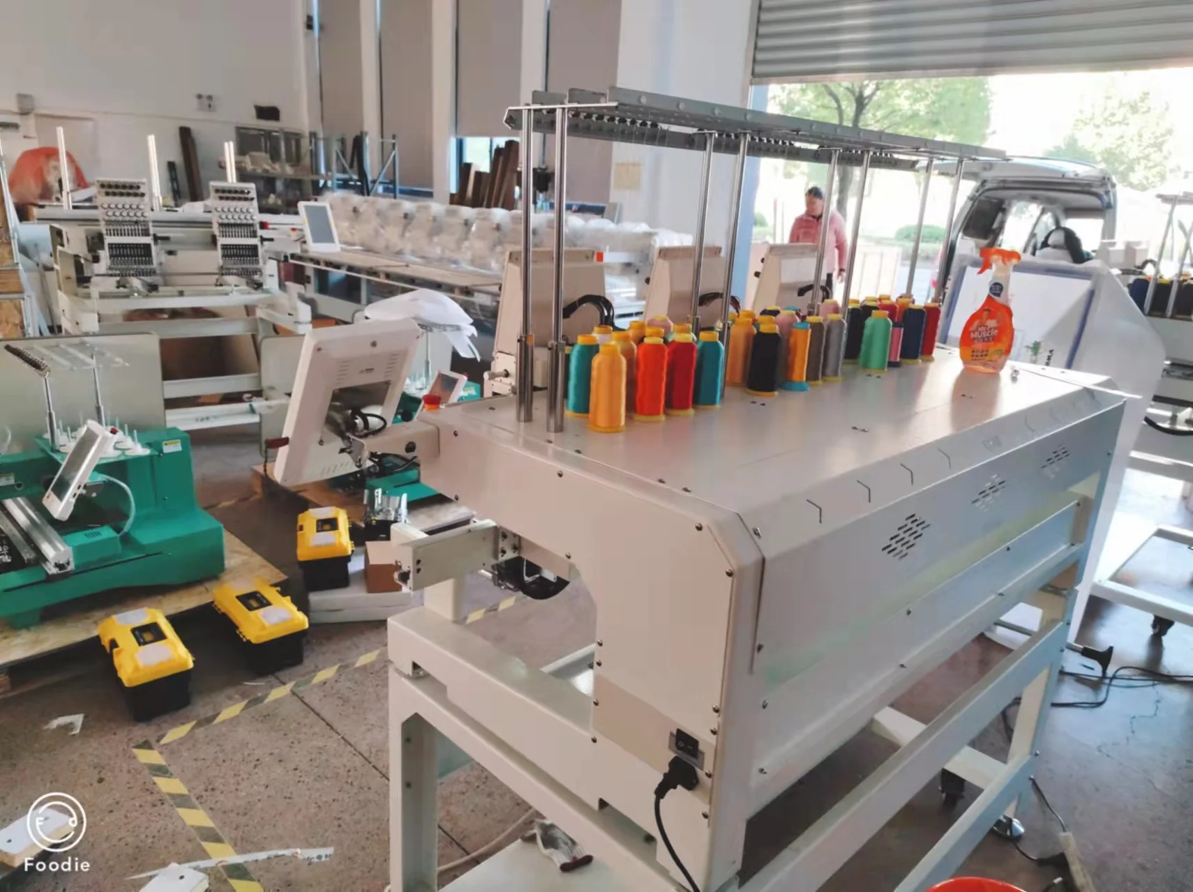 3 Head Commercial Use Embroidery Machine for Sale - QH-XC1203