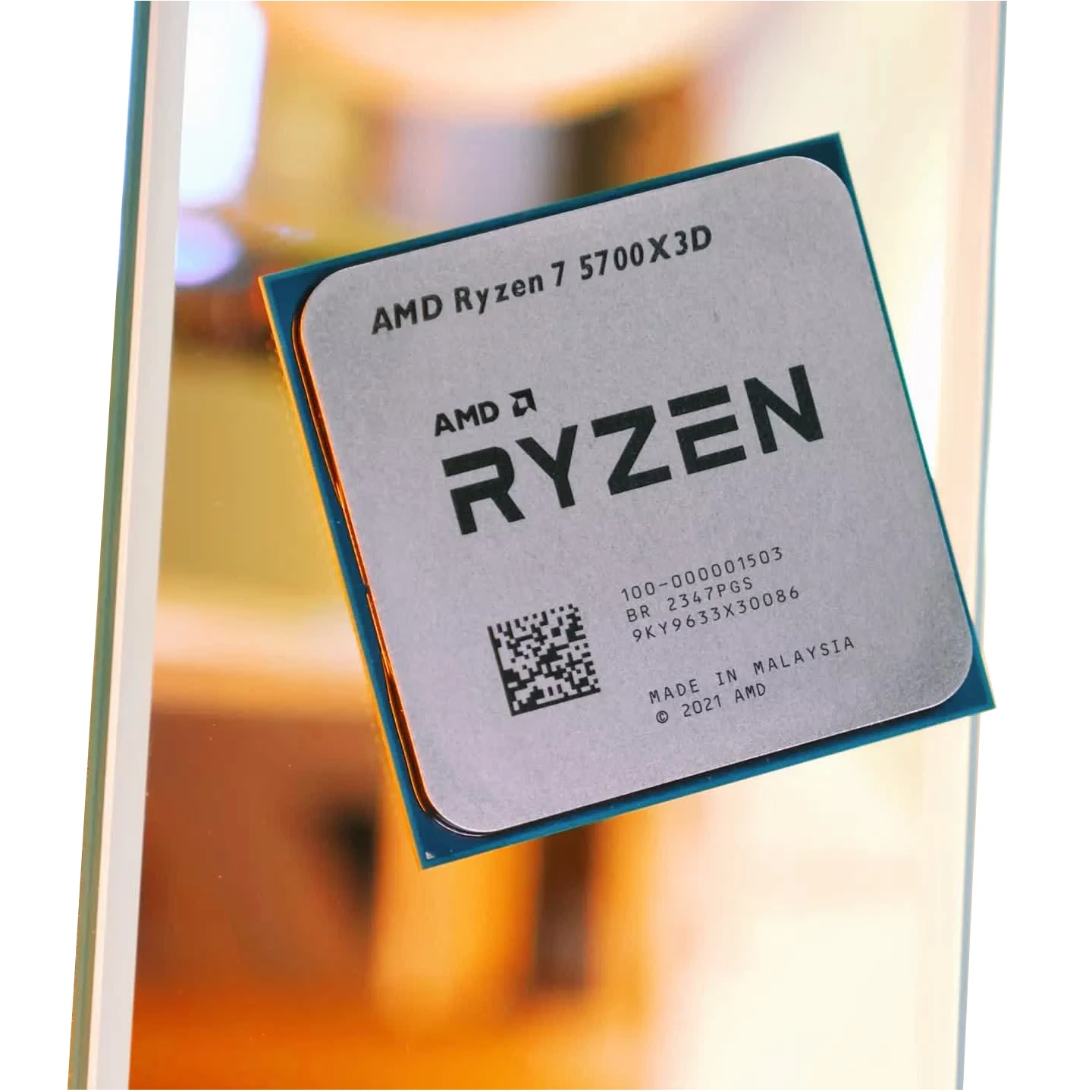 AMD R7 5700X3D 8-Core 16-Thread Desktop Processor - 3.0 Ghz