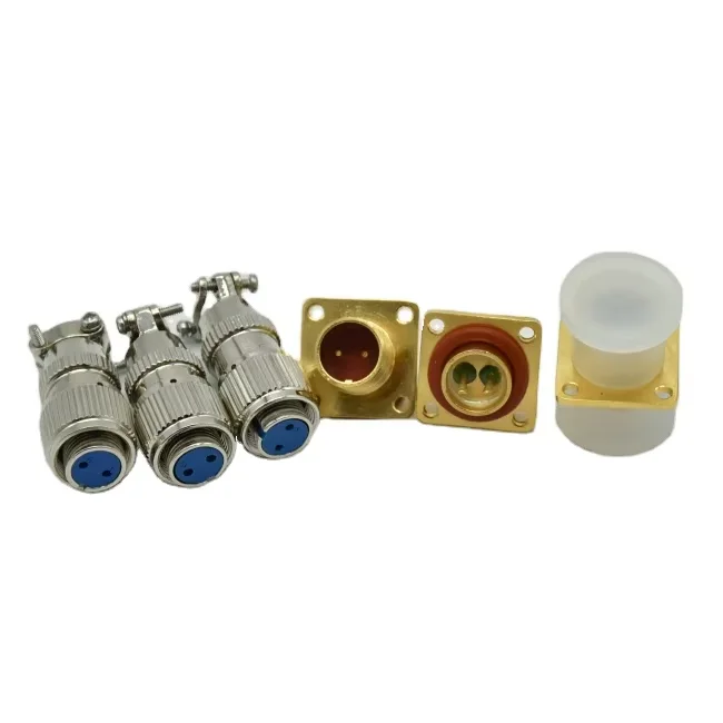 MX Series Glass Sinter Speakon Hermetic Connector Metal Stainless Steel IP67 Waterproof 5Pin Sealed Aviation Plug Socket