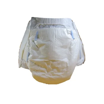 Plastic Back Thick Adult Diapers With Tabs - Buy Adult Diapers,Thick ...