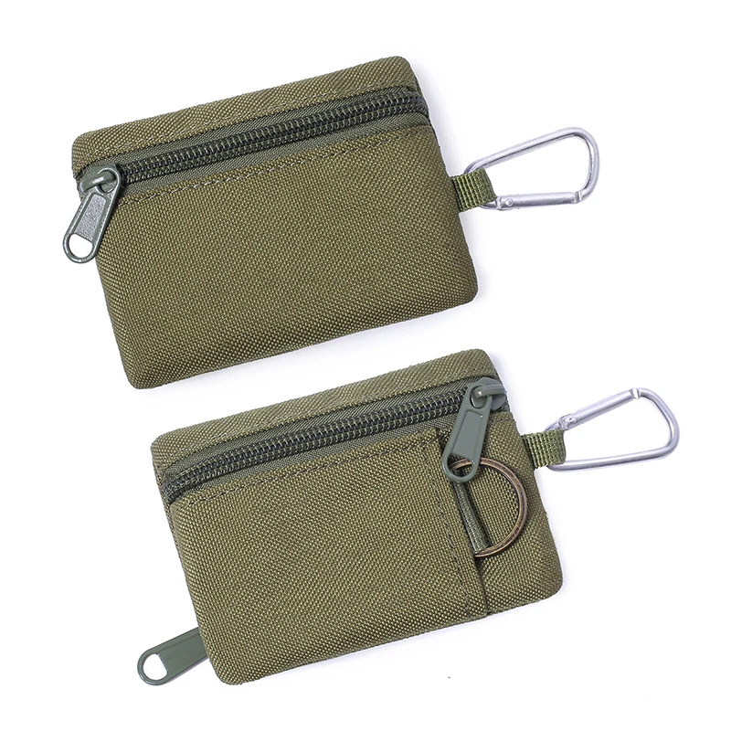 Tactical Military Mini Wallet Key Pouch EDC Coin Purses Zipper Small Waist  Bag