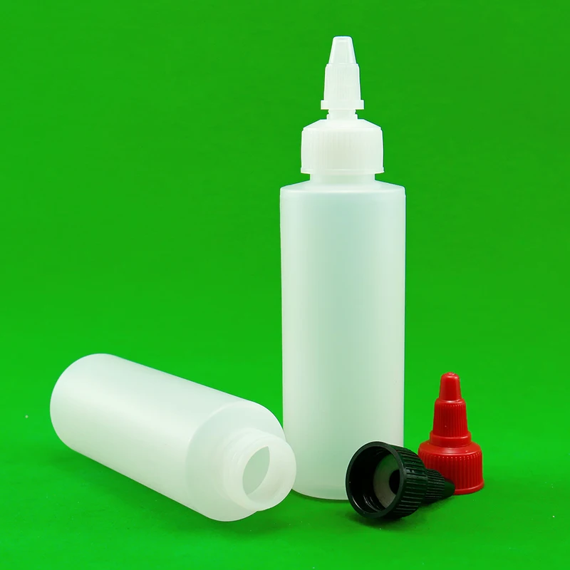 30ml 60ml 100ml 120ml 500ml HDPE Oil Bottle Plastic Squeeze Bottle Liquid Use Bottle For Essential Oil Liquid