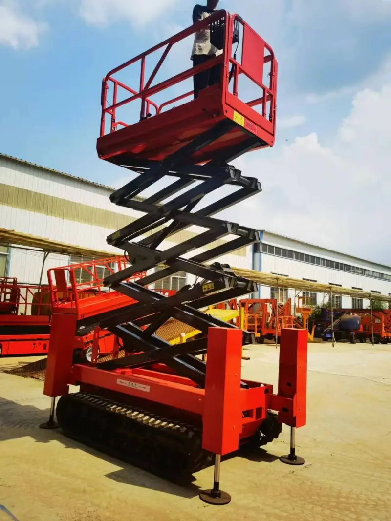 Alibaba.com: Crawler self-propelled hydraulic scissor lift, diesel ...