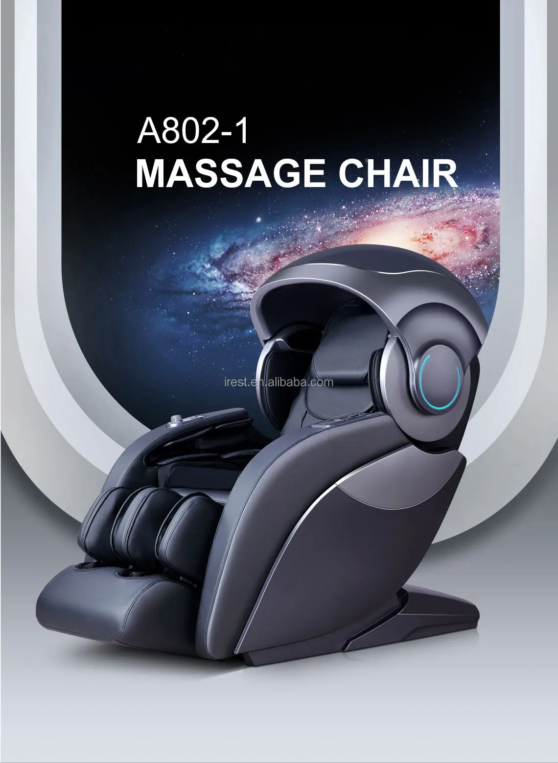 Irest Massage Chair Luxury Electric Reclining Full Body Zero Gravity ...