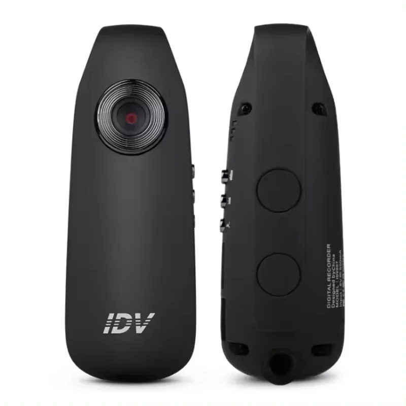 Mini Body Camera Night Version 140 Wide Angle PIR Cameras Pocket Back Clip Nanny Camera HD 1080P 10Hours Working