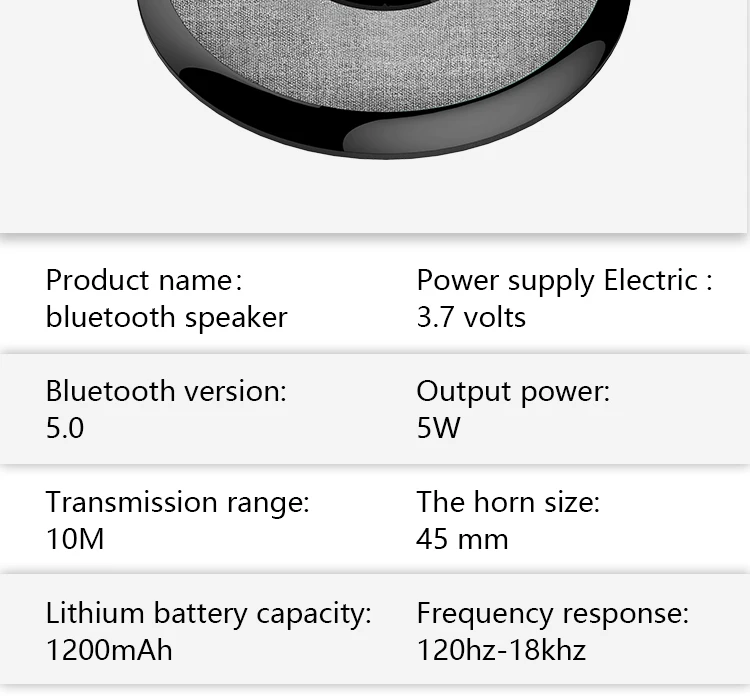 Mini Portable Floating Levitating Waterproof Bluetooth Speaker For Mobile Phone - ANKUX.COM