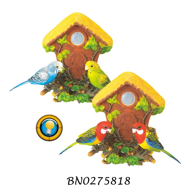 
 B/O забавные декоративные красивые легкие игрушки с двумя птицами, игрушка-попугай  