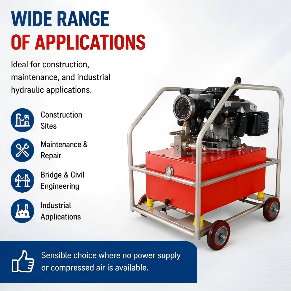 Torc Stark PHG 700Bar Gasoline Engine Driven Hydraulic Pump with Factory Price 1 Year Warranty Shandong Origin